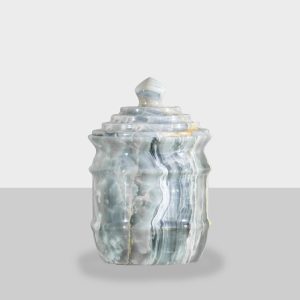 Wavy Marble Chocolate Jar